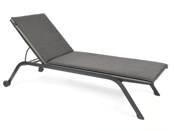 ATLANTIC - Aluminium sun lounger with castors by Fischer Möbel - view 3